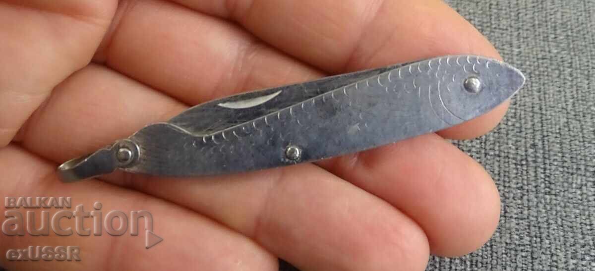 Old pocket knife fish Korean North Korea