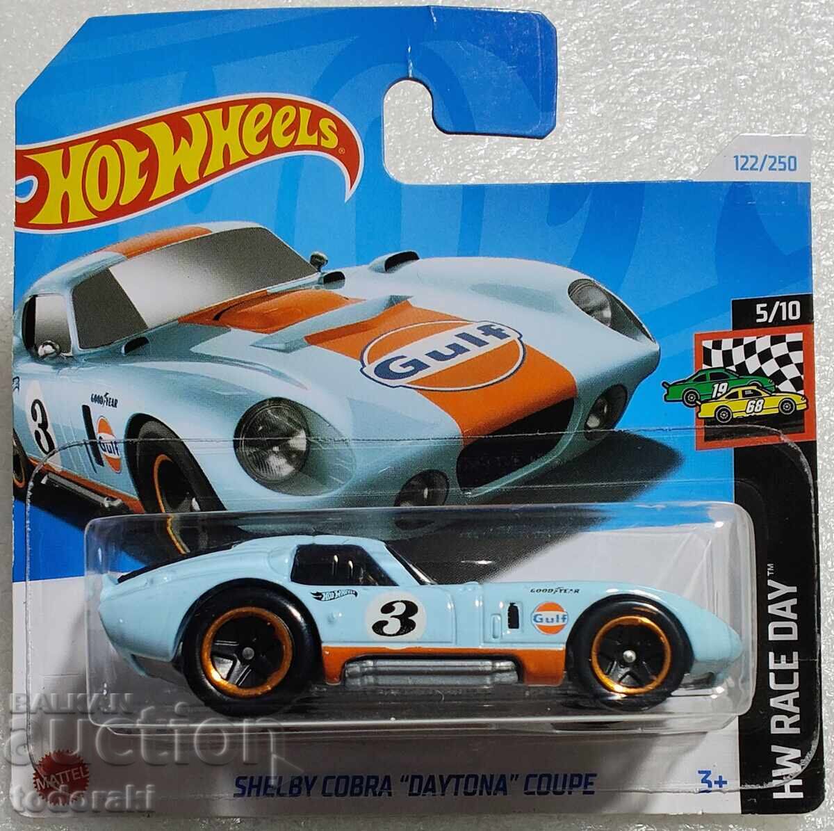 Hot Wheels Shelby Cobra Daytona Coupe Gulf 1:64 Hot Wheels Shelby Cobra Daytona Coupe Gulf 1:64