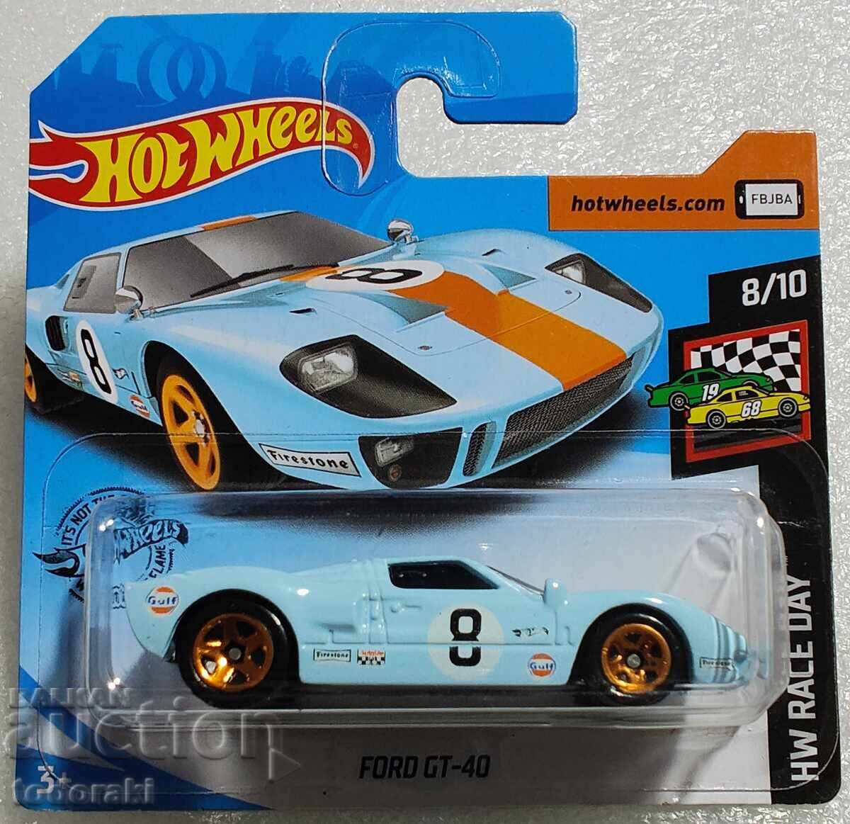 Hot Wheels Ford GT 40 Gulf Hot Wheels 1:64 Ford GT Car Hot Wheels Ford GT 40 Gulf Hot Wheels 1:64 Ford GT Car