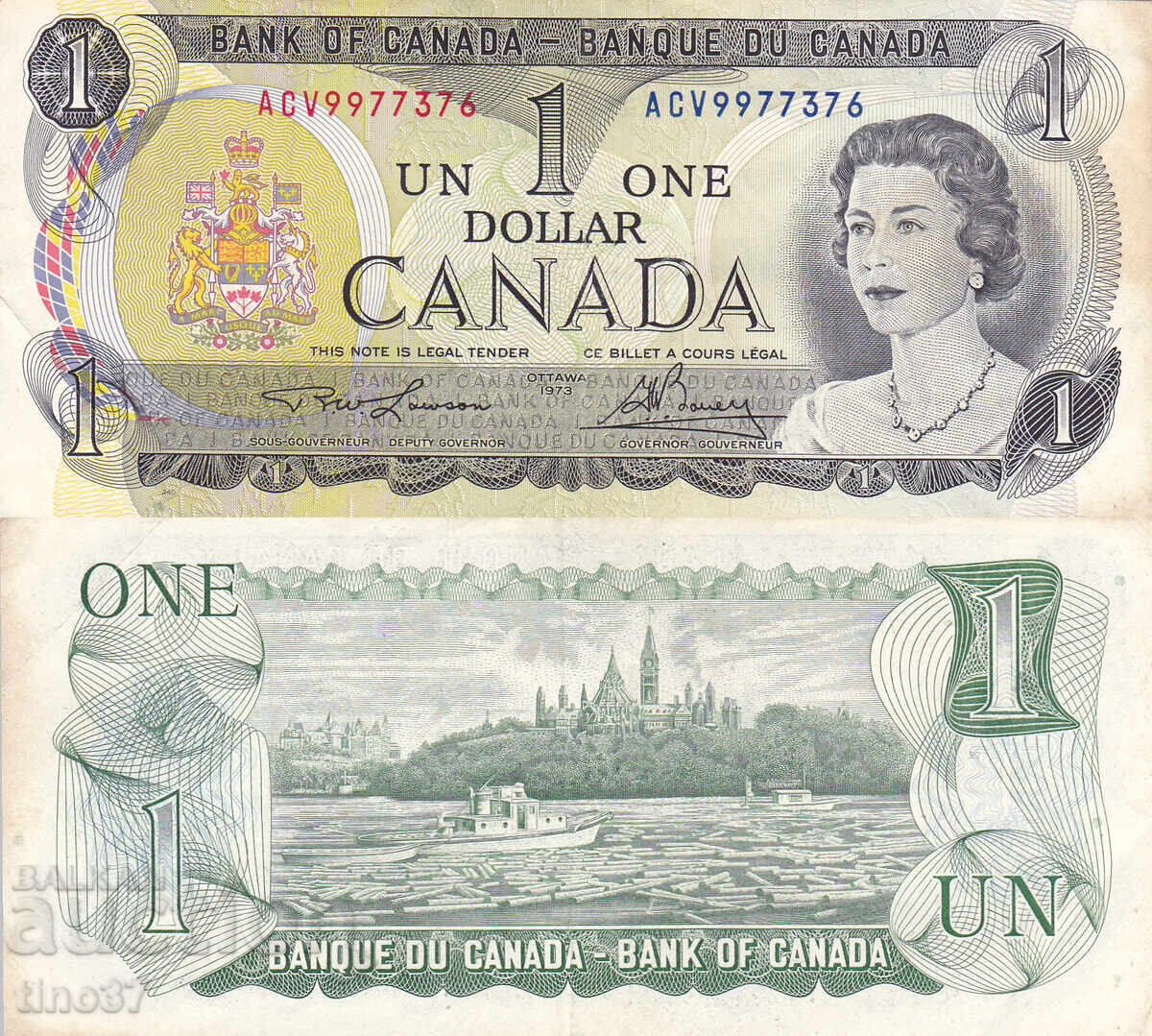 tino37 - CANADA - 1 DOLAR - 1973 - VF tino37 - CANADA - 1 DOLAR - 1973 - VF