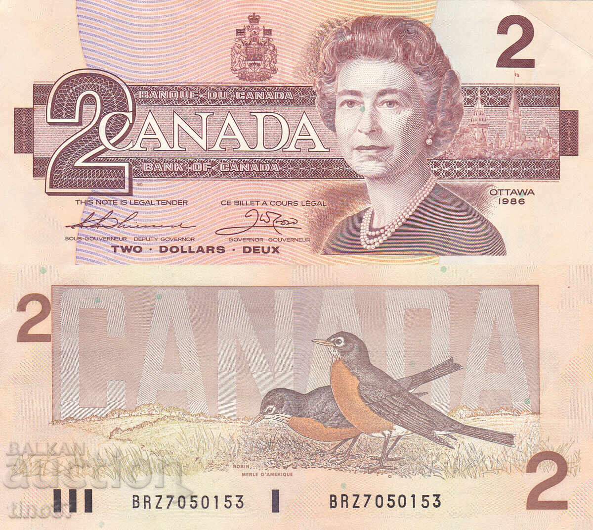 tino37 - CANADA - 2 DOLLARS - 1986 - VF+ tino37 - CANADA - 2 DOLLARS - 1986 - VF+