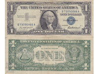 tino37- САЩ /USA/- 1 ДОЛАР-/SILVER CERTIFICATE/ - 1957г