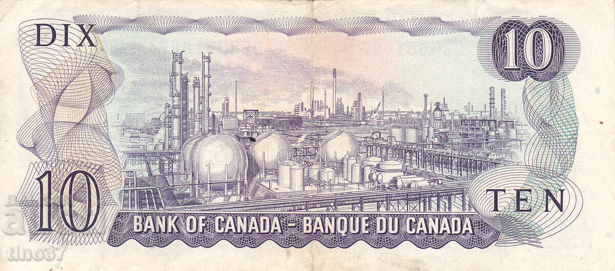 Δημοπρασία tino37- ΚΑΝΑΔΑΣ - 10 ΔΟΛΑΡΙΑ - 1971 - VF Δημοπρασία tino37- ΚΑΝΑΔΑΣ - 10 ΔΟΛΑΡΙΑ - 1971 - VF