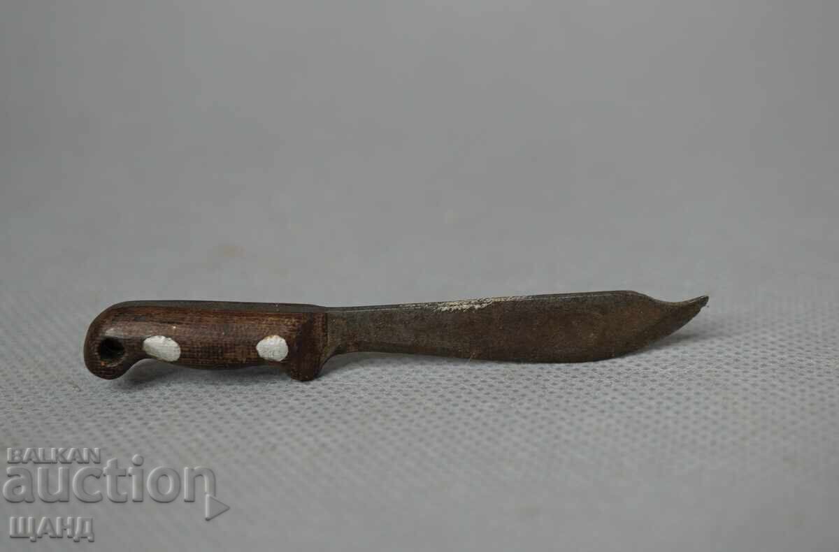 CUȚIT MINI VECHI CUȚIT CUȚITA CUȚIT LAMĂ 70mm