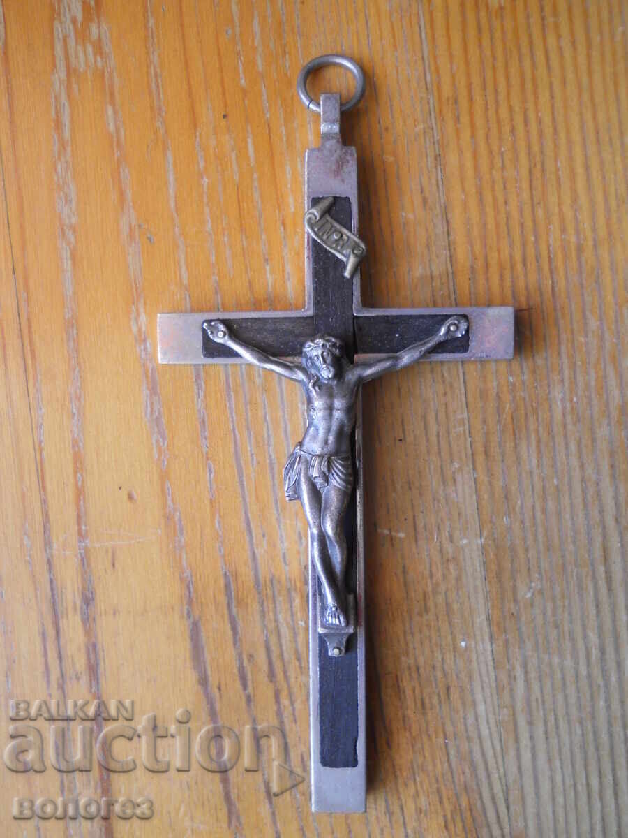 Старинен кръст от абаносово дърво - Германия