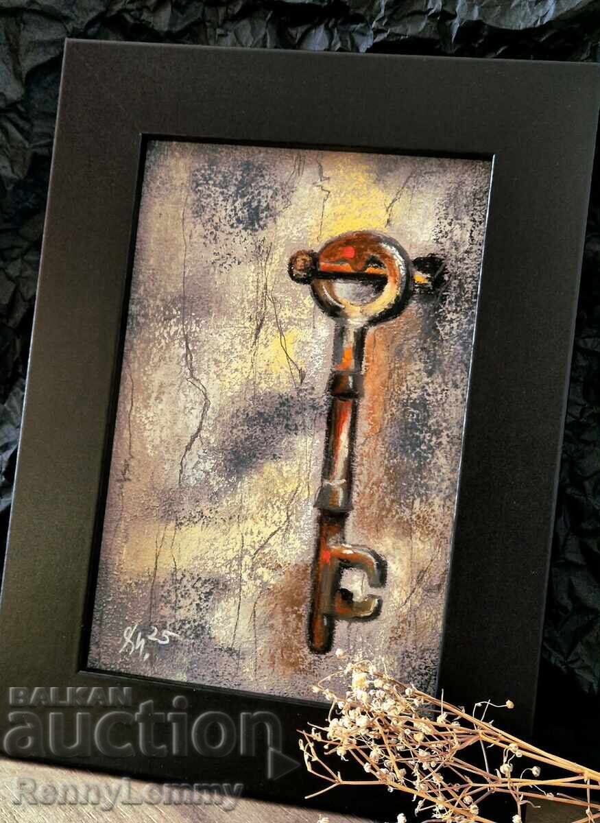 Тайна, миниатюра въглен Тайна, миниатюра въглен