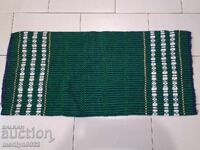 Παλιά υφαντή κεντητή κεντητή μαξιλαροθήκη