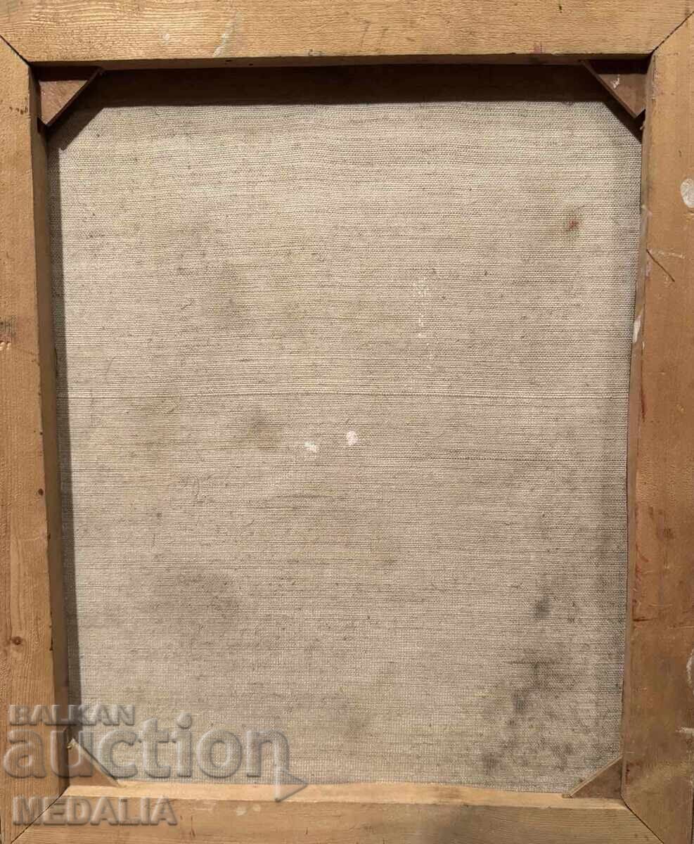 Παράδοση Genko Genkov - “Gora” - λαδομπογιές - πλαισιωμένο Παράδοση Genko Genkov - “Gora” - λαδομπογιές - πλαισιωμένο