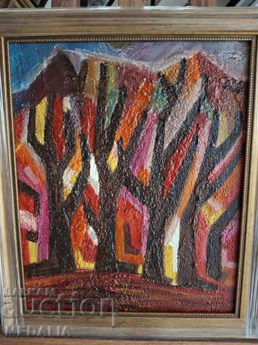 Genko Genkov - “Gora” - λαδομπογιές - πλαισιωμένο Genko Genkov - “Gora” - λαδομπογιές - πλαισιωμένο