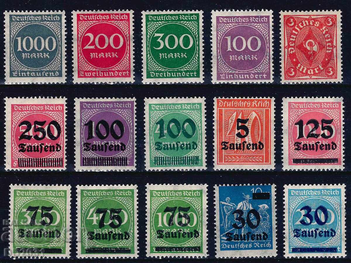 Γερμανικό Ράιχ - παρτίδα MNH Γερμανικό Ράιχ - παρτίδα MNH