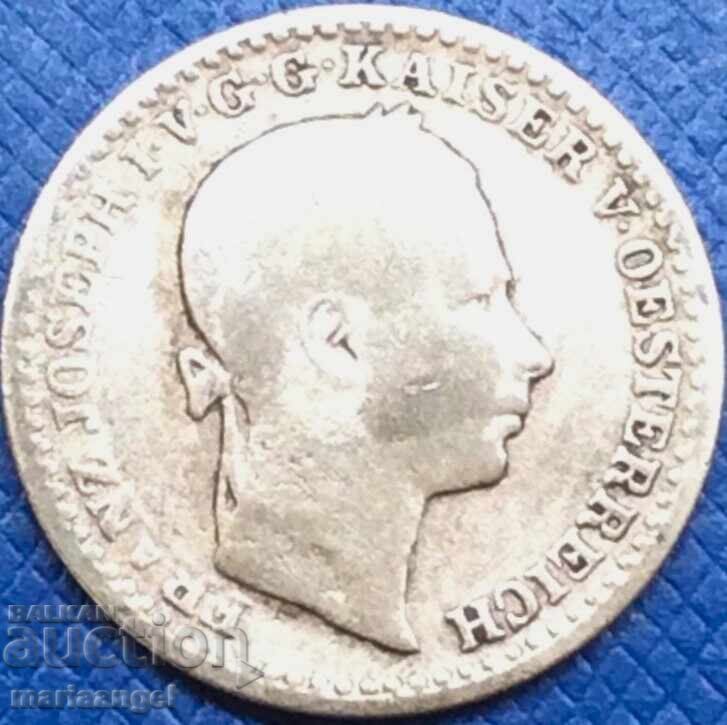 10 кройцера 1859 Австрия за Италия Венедиг V-Venice Венеция - 6 10 кройцера 1859 Австрия за Италия Венедиг V-Venice Венеция - 6