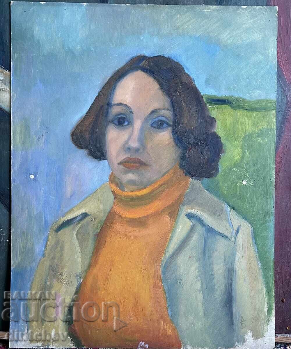 Portret de femeie - Dora Boneva Portret de femeie - Dora Boneva