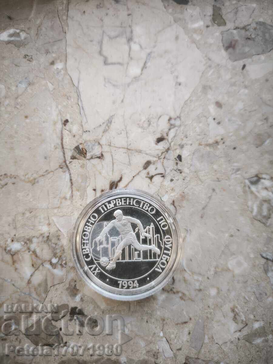 САЩ Юбилейна Монета Посребрена от Световното по Футбол 1994г САЩ Юбилейна Монета Посребрена от Световното по Футбол 1994г