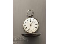 Αρχαίο ασημένιο ρολόι τσέπης