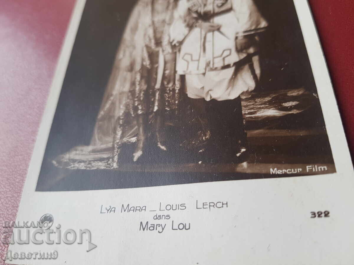 Auction  Lya Mara & Louis Lerch 322 - France 1928