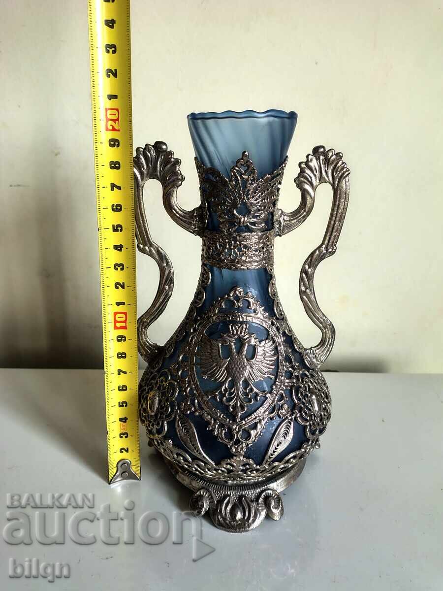 Невероятно Красив Съд Със Посребрена Орнаментика - 6 Невероятно Красив Съд Със Посребрена Орнаментика - 6