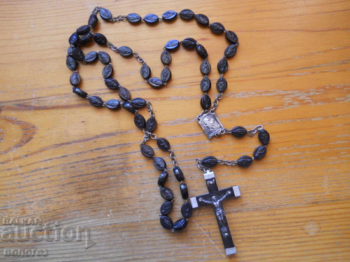 Catholic Rosary with Holy Water Cross - France Catholic Rosary with Holy Water Cross - France