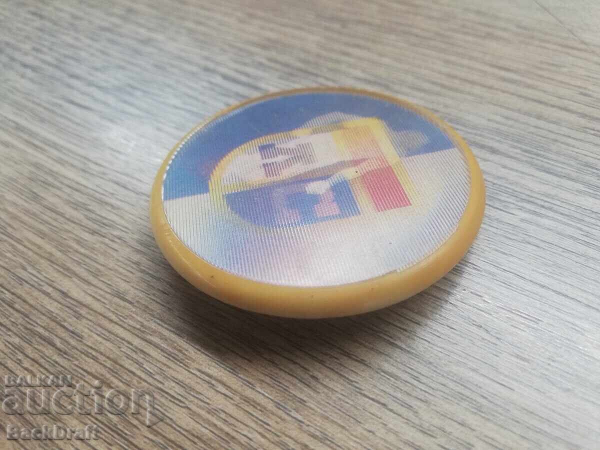 Доставка на Стара Соц Стерео Футболна значка ФК Левски Спартак София Доставка на Стара Соц Стерео Футболна значка ФК Левски Спартак София