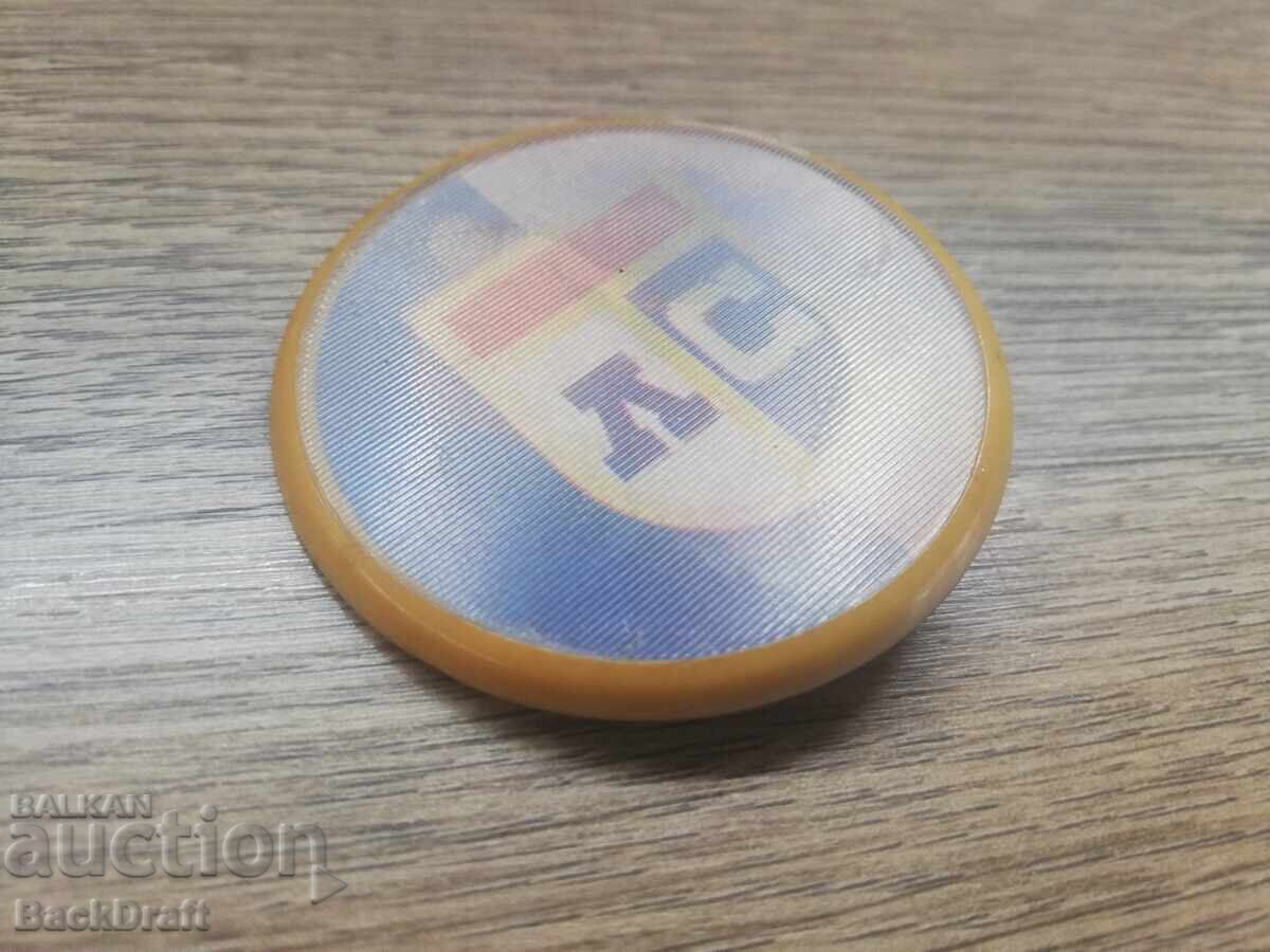 Стара Соц Стерео Футболна значка ФК Левски Спартак София - 5 Стара Соц Стерео Футболна значка ФК Левски Спартак София - 5