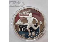 Argint 10 yuani FIFA World Cup 1994 China