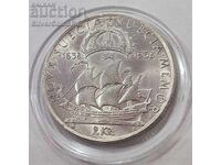 Сребро 2 Крони 1938г. 300г От Заселването на Деуауеар Швеция