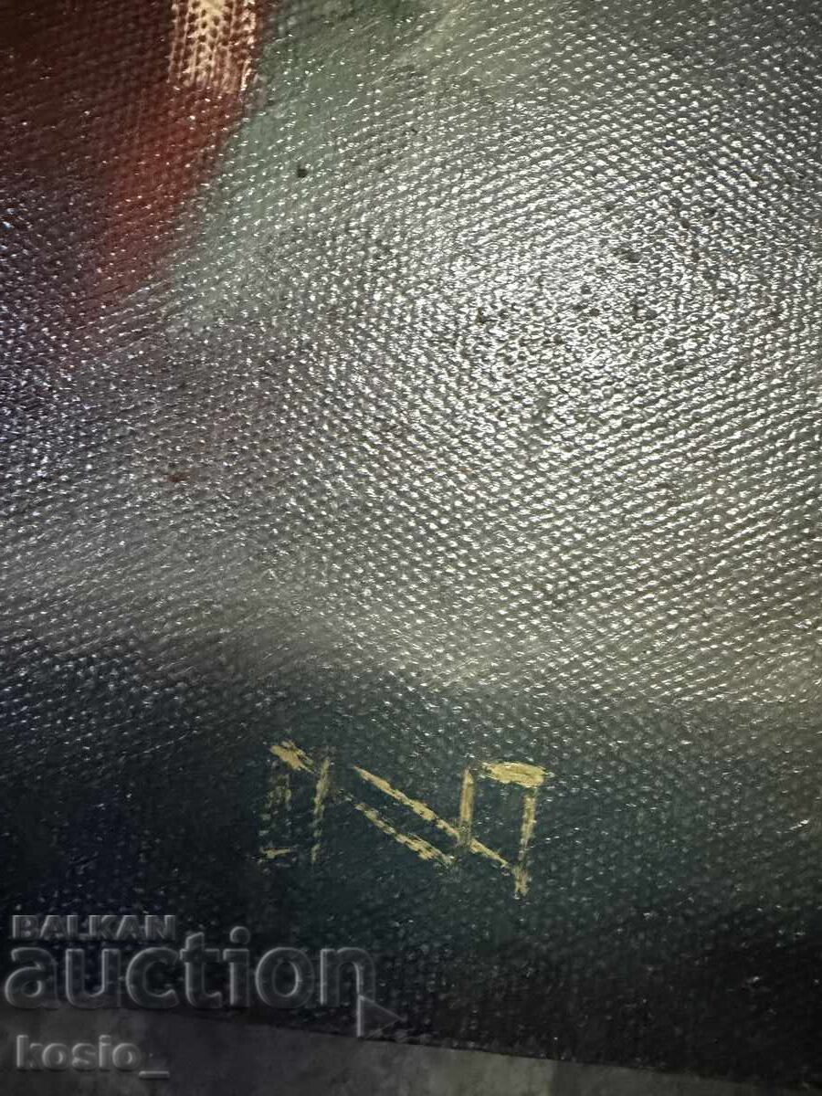 Livrarea Tablou vechi, ulei pe pânză Livrarea Tablou vechi, ulei pe pânză