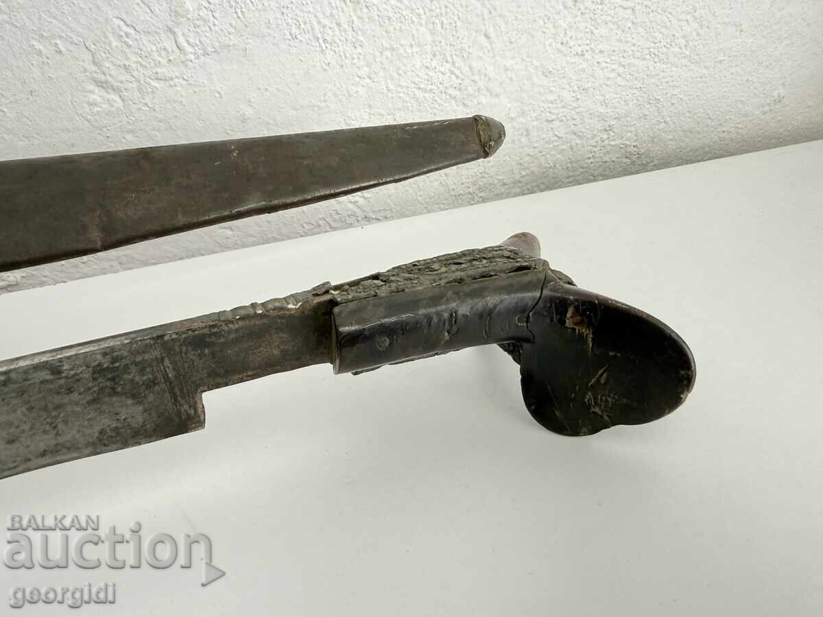 Παράδοση Αυθεντικό οθωμανικό / βαλκανικό γιαταγάνι / λεπίδα / καρακουλάκ Παράδοση Αυθεντικό οθωμανικό / βαλκανικό γιαταγάνι / λεπίδα / καρακουλάκ