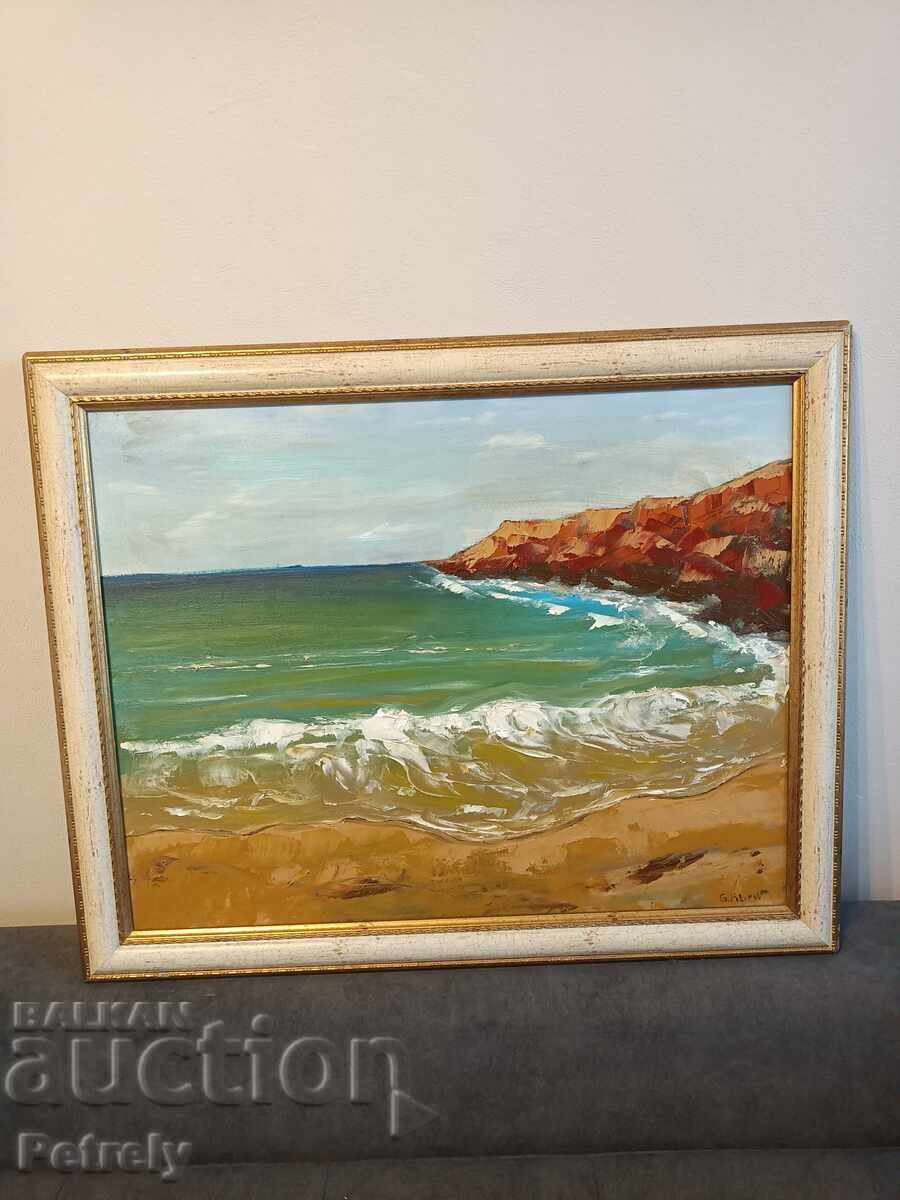 Pictură mare în ulei cu preț 170.00 BGN | € 86.92 Pictură mare în ulei cu preț 170.00 BGN | € 86.92