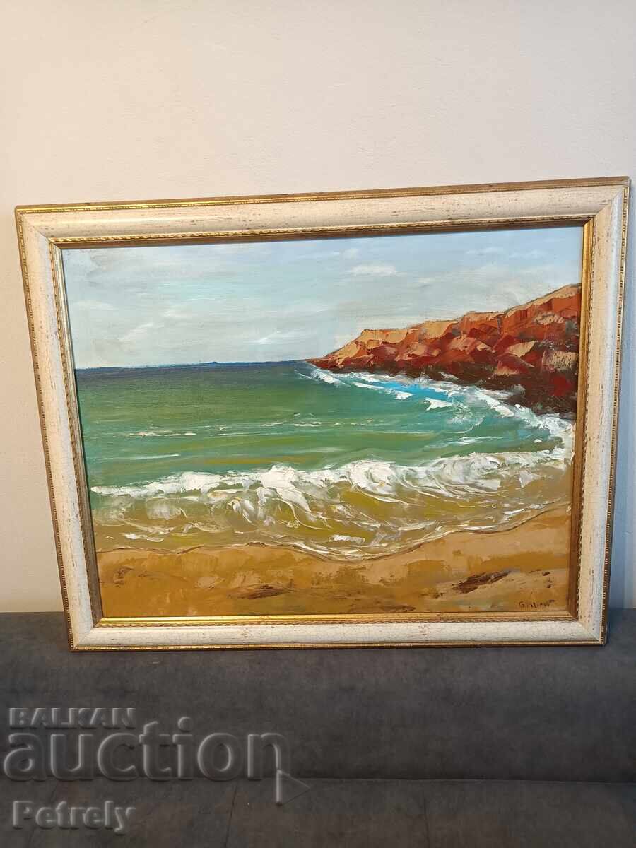 Licitație Pictură mare în ulei Licitație Pictură mare în ulei