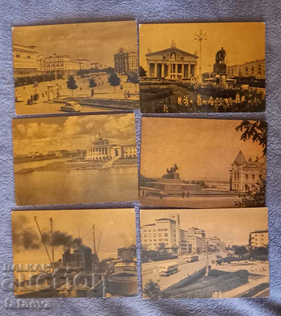 Russian Postcards - 6 Russian Postcards - 6