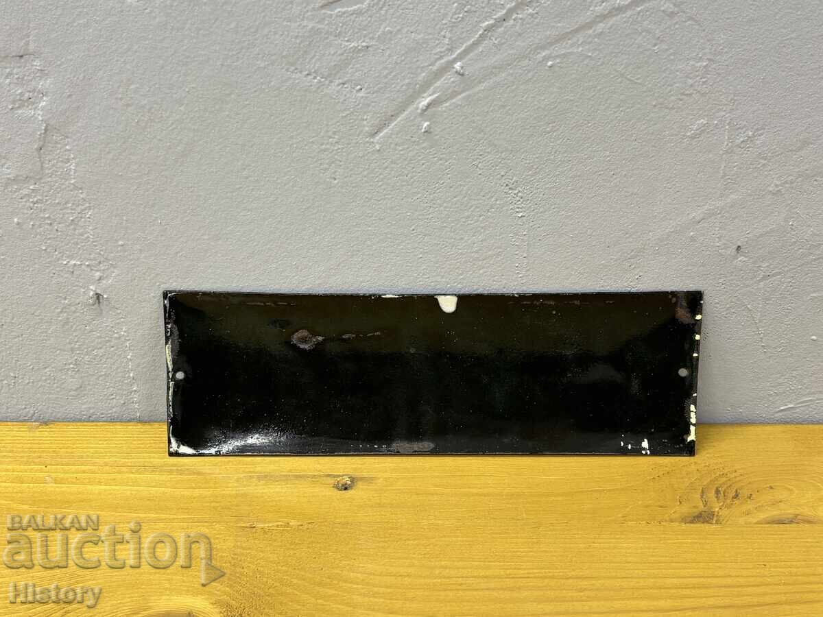 Licitație Placa emailata Licitație Placa emailata