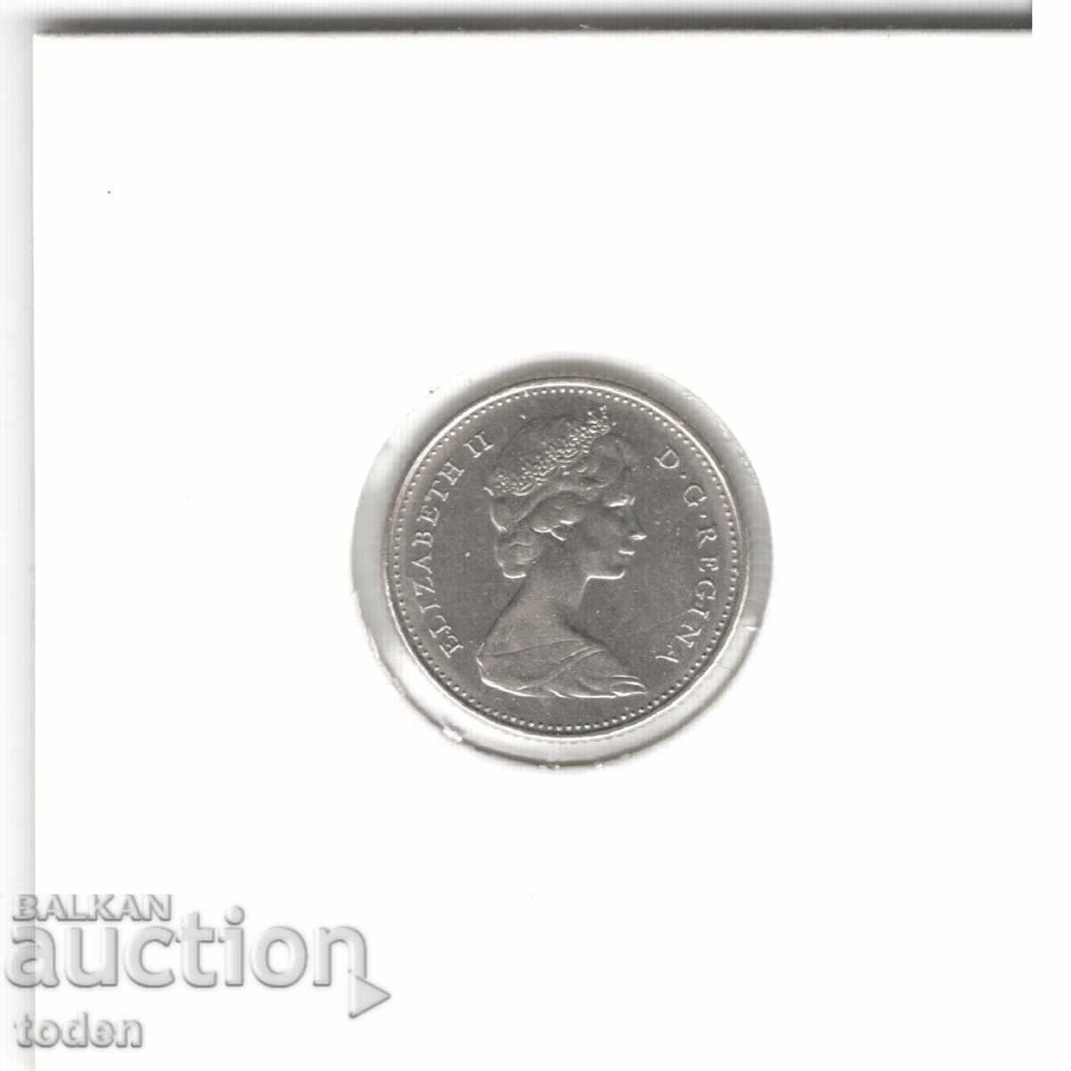 Παράδοση Καναδάς - 10 Σεντς - 1969 - KM# 77.1 - Ελισάβετ Β' 2ο πορτρέτο Παράδοση Καναδάς - 10 Σεντς - 1969 - KM# 77.1 - Ελισάβετ Β' 2ο πορτρέτο