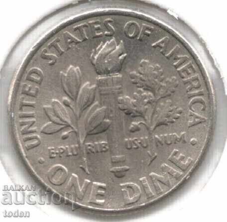 Statele Unite - 1 Dime - 2002 P - KM# 195a - Dime Roosevelt cu preț € 0.50 | 0.98 BGN