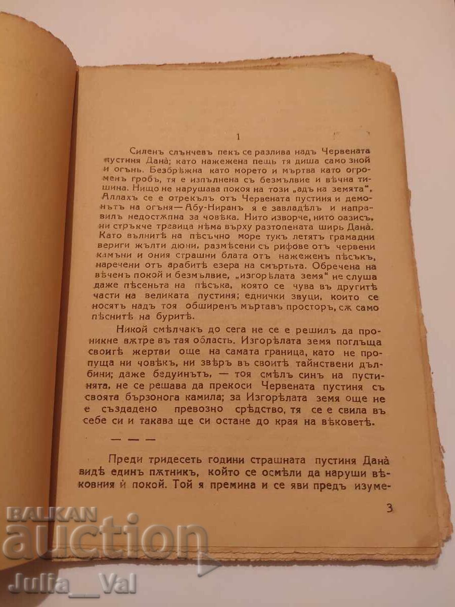 Доставка на Любовта въ пустинята - 1921 - 1929г. - романъ Доставка на Любовта въ пустинята - 1921 - 1929г. - романъ