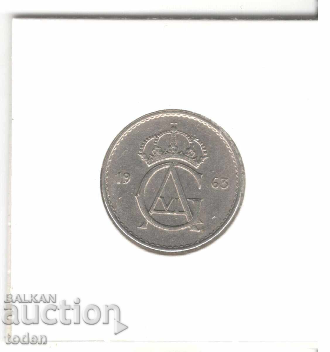 Аукцион Sweden-50 Øre-1963 u-KM# 837-Gustaf VI Adolf Аукцион Sweden-50 Øre-1963 u-KM# 837-Gustaf VI Adolf