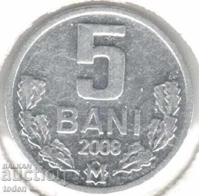 Μολδαβία - 5 Bani - 2008 - KM# 2