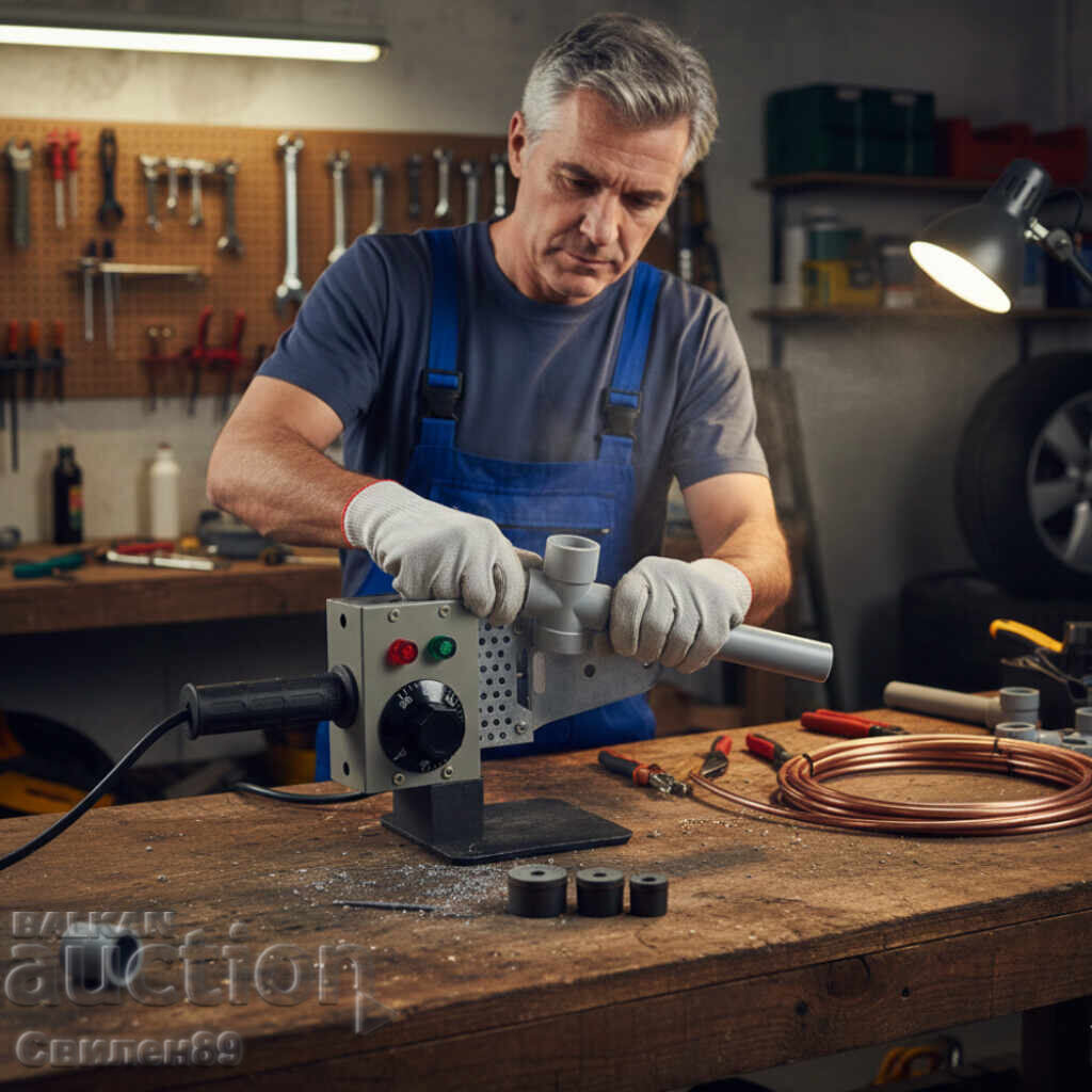 Professional PPR pipe welding machine 900W with adjustable temperature - 6 Professional PPR pipe welding machine 900W with adjustable temperature - 6