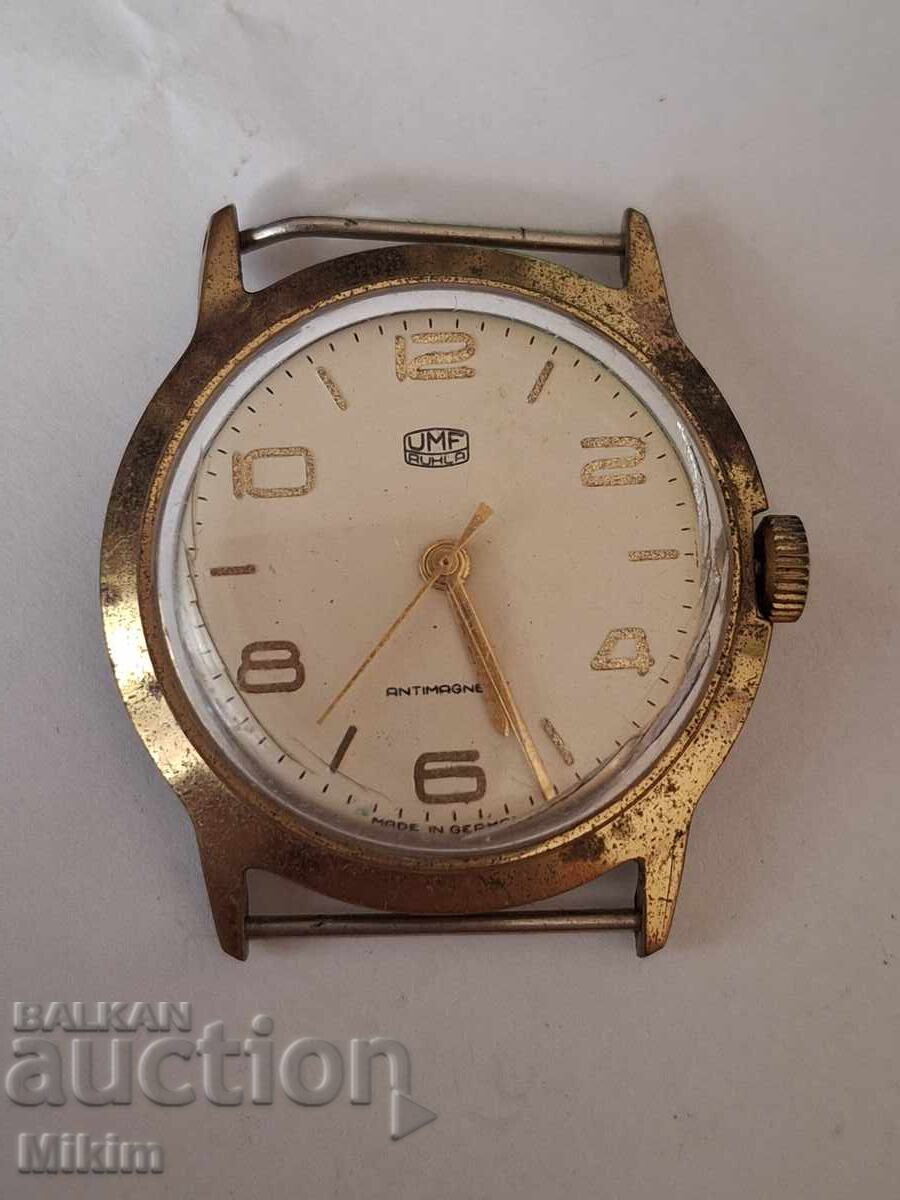 Επιχρυσωμένο ανδρικό ρολόι Umh Ruhla Επιχρυσωμένο ανδρικό ρολόι Umh Ruhla