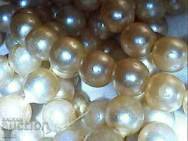 πολύ παλιό κολιέ 3 σειρών με φυσικό μαργαριτάρι - 7 πολύ παλιό κολιέ 3 σειρών με φυσικό μαργαριτάρι - 7