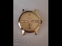 Επιχρυσωμένο ανδρικό ρολόι Lucarne