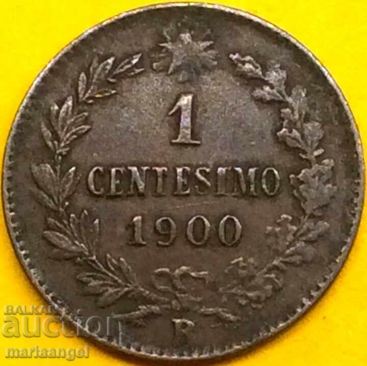 Аукцион Италия 1 чентесимо 1900 Умберто 1 - нечеста