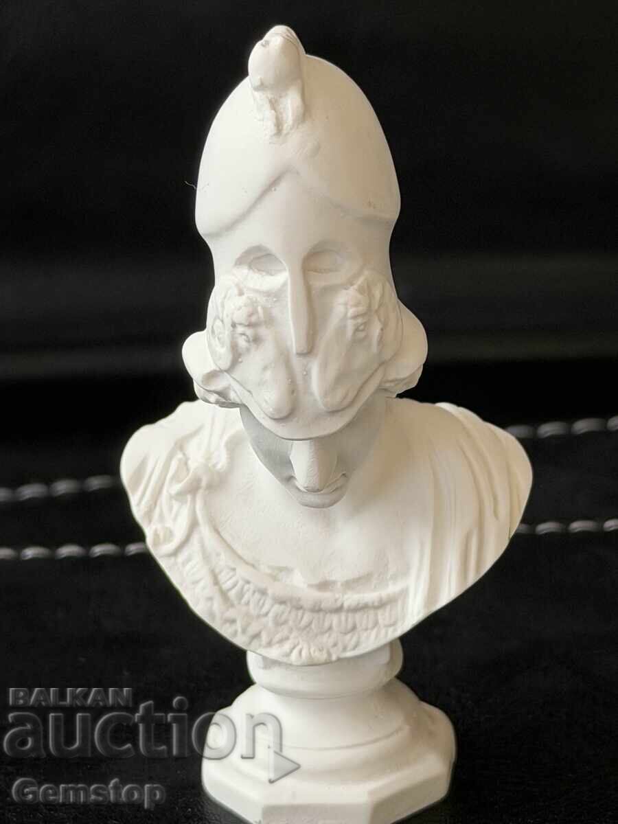 Аукцион БЗЦ! 47 грама бюст Александър Велики с шлем от 1 ст! Аукцион БЗЦ! 47 грама бюст Александър Велики с шлем от 1 ст!