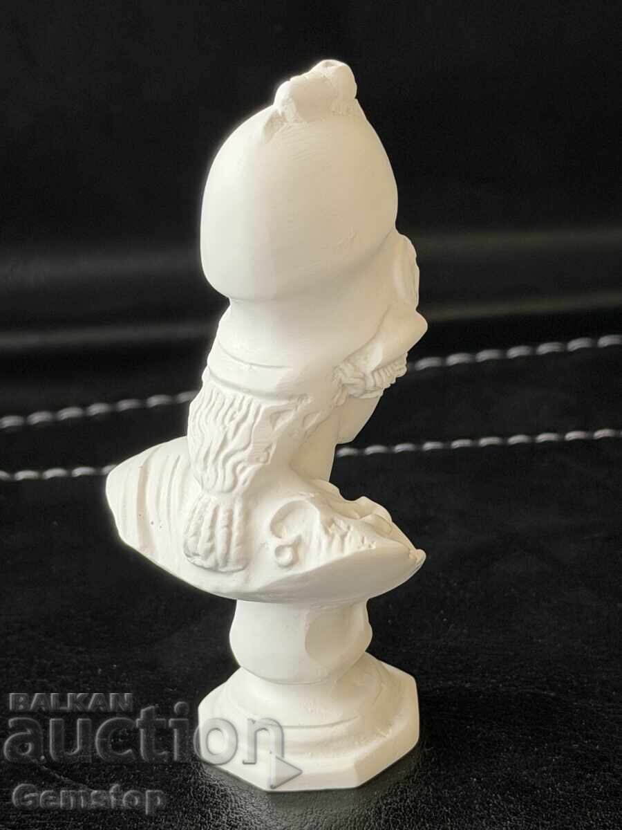 Доставка на БЗЦ! 47 грама бюст Александър Велики с шлем от 1 ст! Доставка на БЗЦ! 47 грама бюст Александър Велики с шлем от 1 ст!