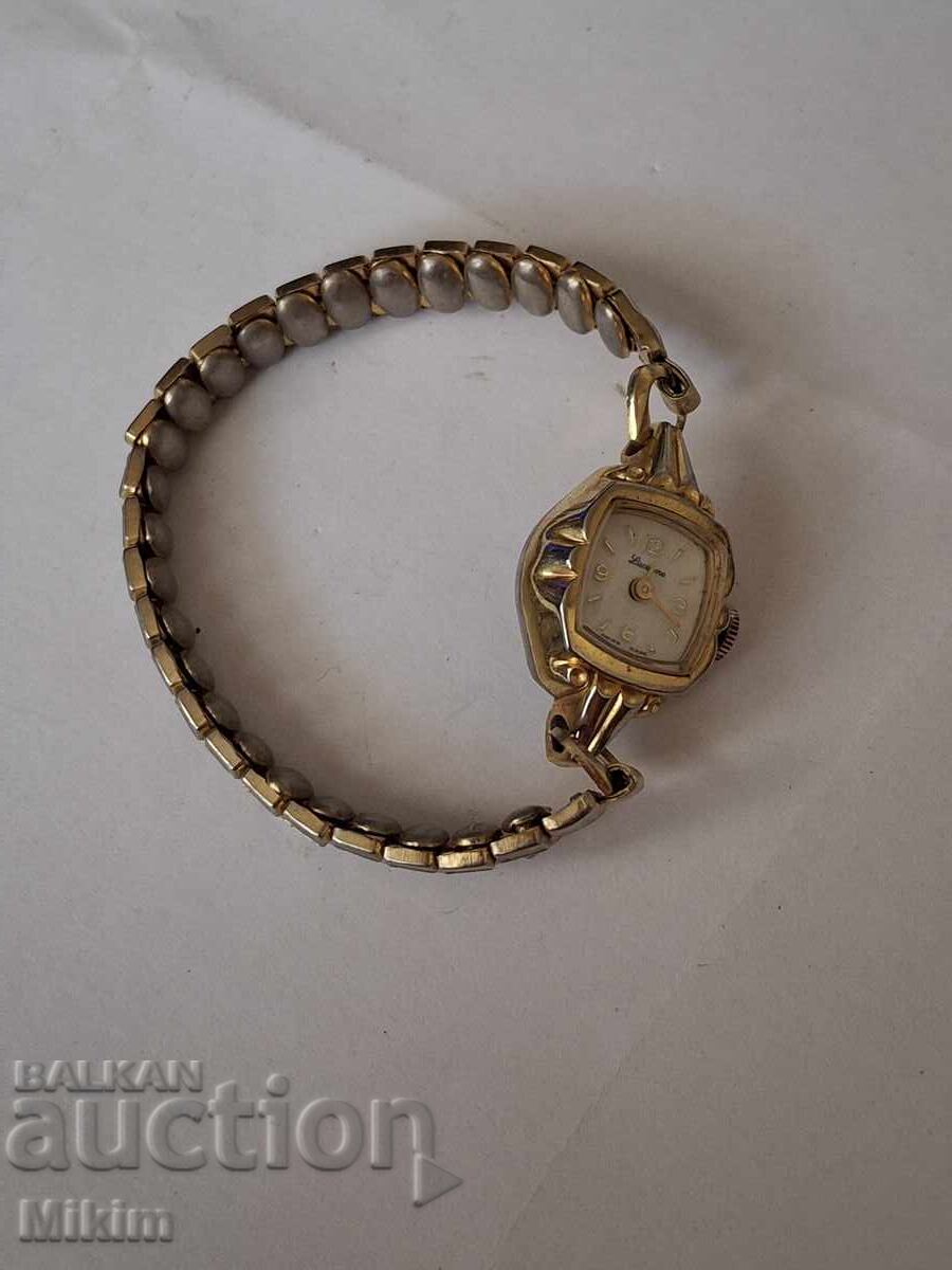 Δημοπρασία Επιχρυσωμένο ρολόι Lucarne