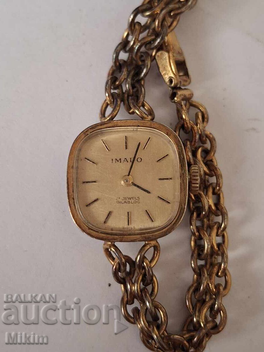 Επιχρυσωμένο ρολόι Imado Επιχρυσωμένο ρολόι Imado