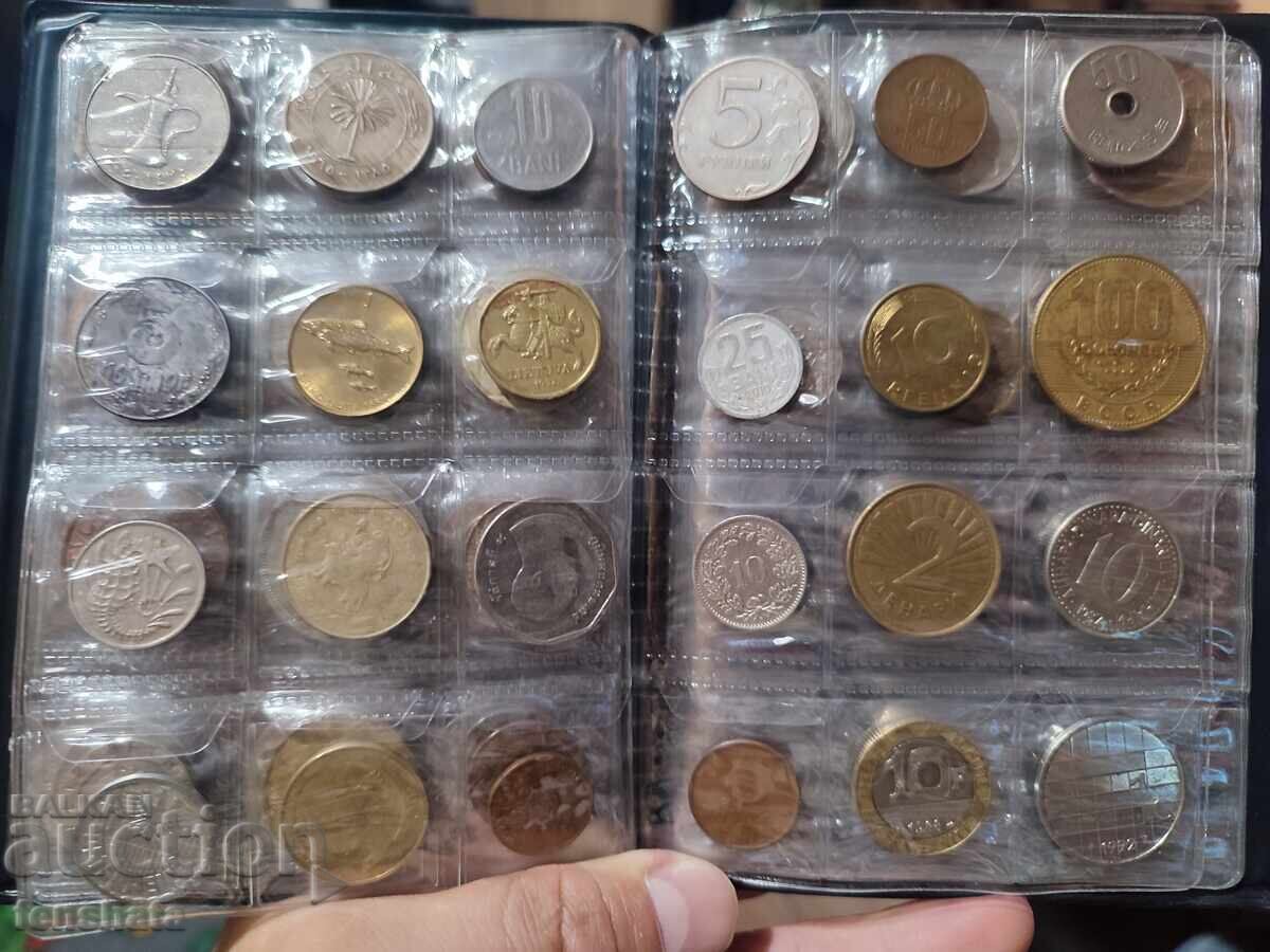 Monede din 66 de țări într-un album nou-nouț cu preț 120.00 BGN | € 61.36 Monede din 66 de țări într-un album nou-nouț cu preț 120.00 BGN | € 61.36