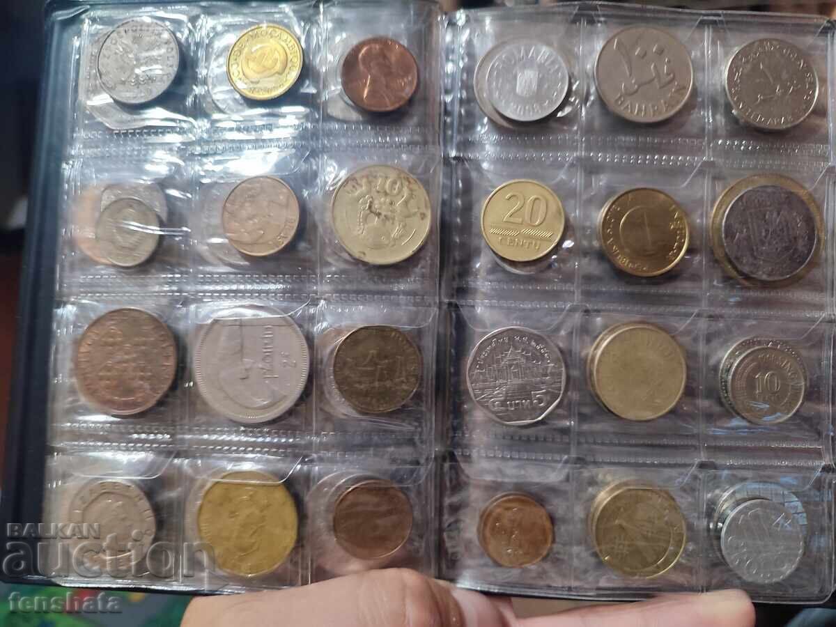 Licitație Monede din 66 de țări într-un album nou-nouț Licitație Monede din 66 de țări într-un album nou-nouț