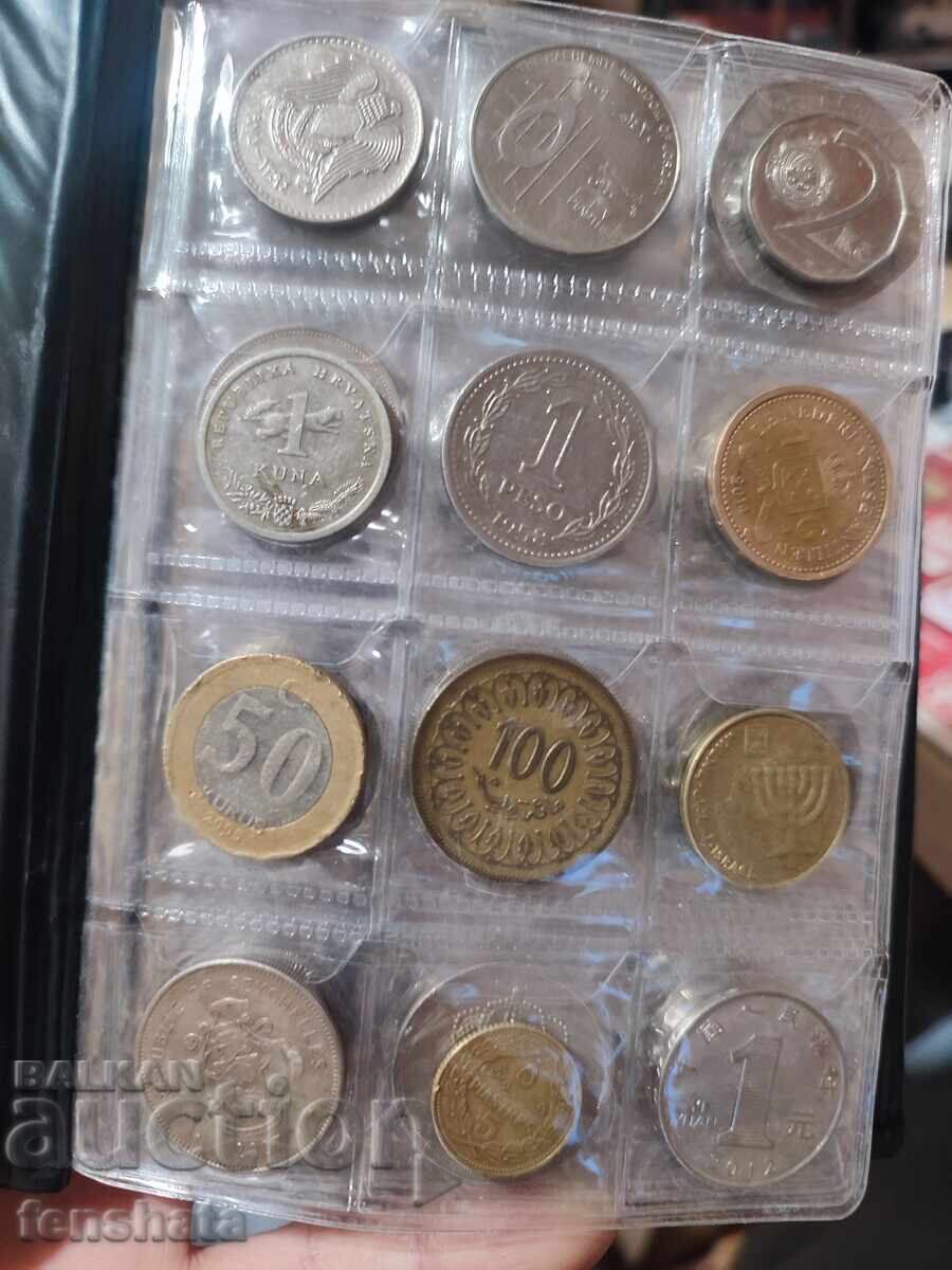 Monede din 66 de țări într-un album nou-nouț - 6 Monede din 66 de țări într-un album nou-nouț - 6