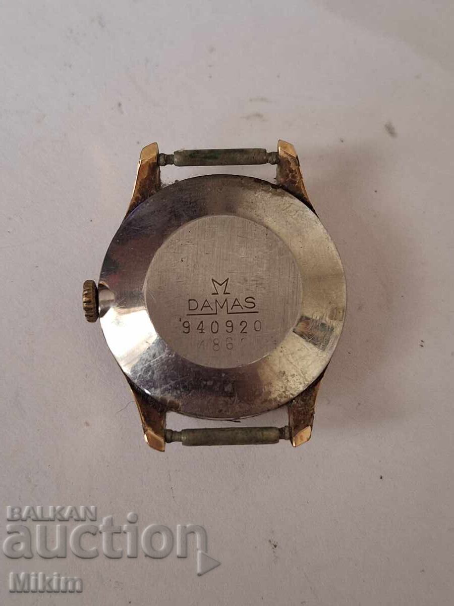 Позлатен часовник Damas с цена 0.01 лв. | € 0.01 Позлатен часовник Damas с цена 0.01 лв. | € 0.01