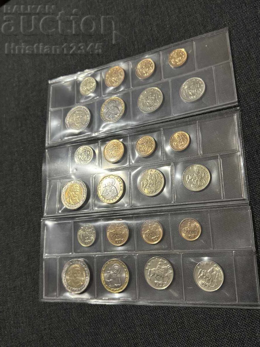 Сет Български нециркулирали монети 1999-2015 г. с цена 14.99 лв. | € 7.66 Сет Български нециркулирали монети 1999-2015 г. с цена 14.99 лв. | € 7.66